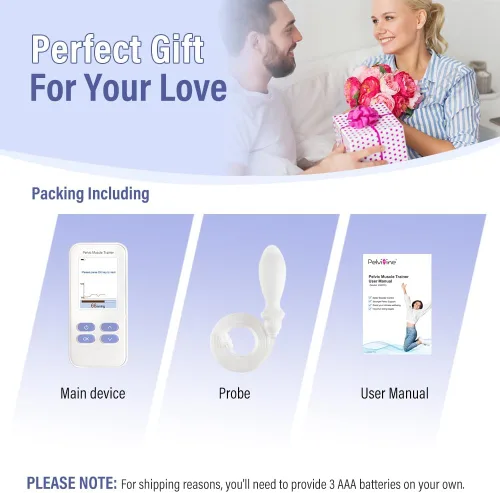 Vista 5 de Entrenador muscular pélvico para ejercitador de Kegel con sonda de sensor inflable que fortalece tu suelo pélvico
