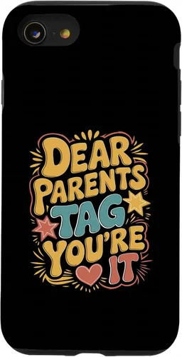 Vista 18 de Dear Parents Tag You’re It Leopard Print Case for iPhone XR