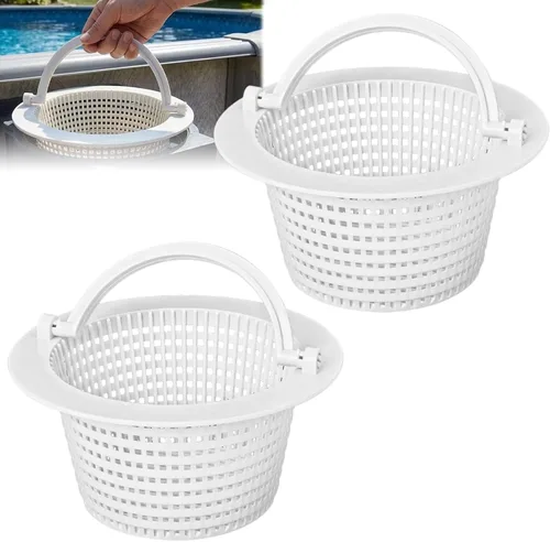 Vista 8 de SPX1091C - Cesta para desnatadora de piscina sobre el suelo para Hayward Pentair SP1091WM, cesta de filtro de piscina compatible con HydroSkim