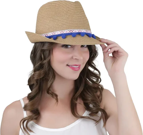 Vista 25 de ToBeInStyle Sombreros de verano para mujer