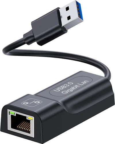Vista 7 de Switch Wired Internet LAN Adapter, Switch Ethernet Adapter for Nintendo Switch/Switch OLED, Mac Computer, Windows Laptops, USB to Ethernet Adapter