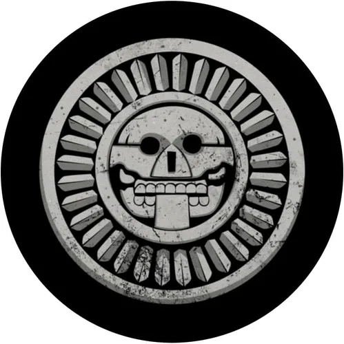 Vista 3 de Dios azteca PopSockets intercambiables PopGrip