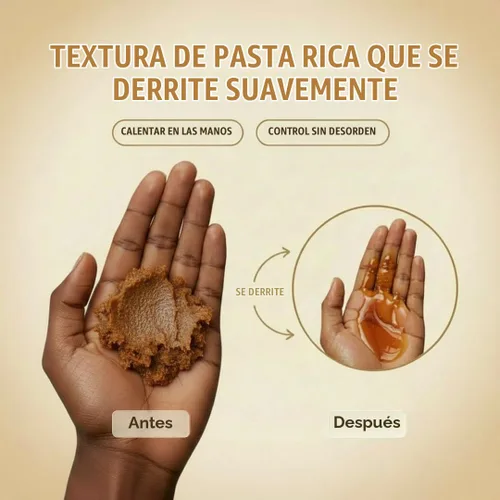 Vista 4 de Nubiana Pasta de aceite de batana orgánica cruda 4oz sin refinar