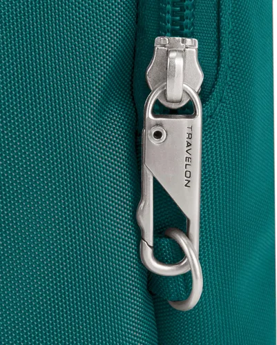 Vista 7 de Travelon Bolso cruzado cruzado clásico NS antirrobo, Pícea