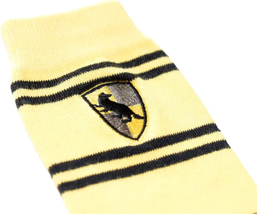 Vista 2 de Harry Potter Calcetines a rayas para jóvenesdamas hasta la rodilla con escudo bordado