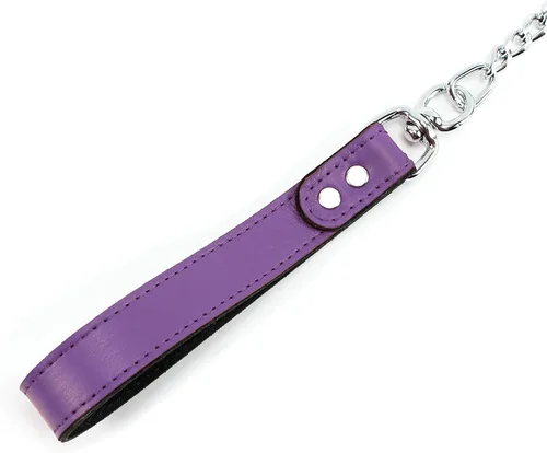 Vista 9 de Barcelona - Juego de 7 piezas de muñeca tobilleras collar cadena correa elegante de cuero de grano superior