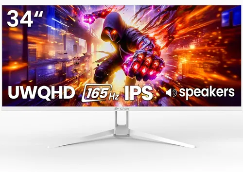 Vista 9 de CRUA Monitor para juegos de 27 pulgadas y 240 Hz, monitor de computadora IPS 2K QHD (2560 x 1440P), compatible con AMD Freesync, 120% sRGB, filtro