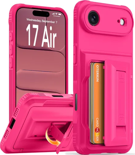 Vista 15 de Oterkin Funda para Google Pixel 10a con soporte magnético de giro de 360° [compatible con MagSafe] [antideslizante] [15 pies] a prueba de golpes