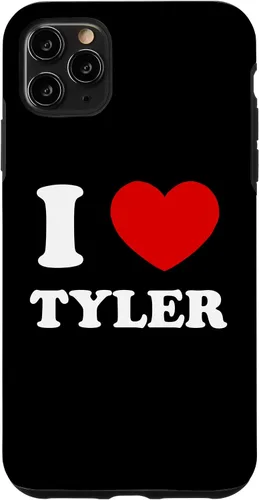 Vista 11 de Carcasa divertida Tyler Tyler para iPhone 11 I Love Tyler I Heart