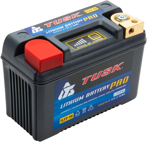 Vista 4 de TUSK Batería de litio Pro TLFP-9R para Kawasaki Versys-X 300 (ABS) 2017-2024