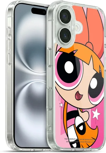 Vista 109 de Head Case Designs Funda de gel suave con licencia oficial de The Powerpuff Girls Blossom Graphics compatible con Apple iPhone 7 Plus/iPhone 8 Plus