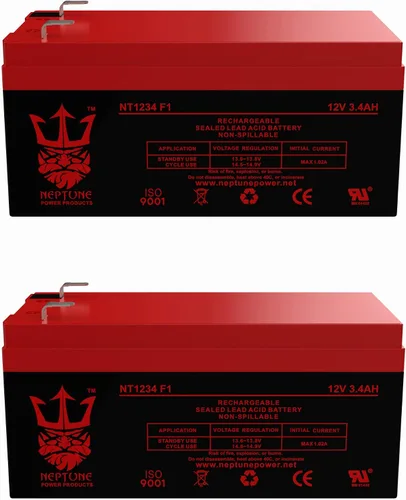 Vista 10 de Batería de repuesto Neptune de 12 V 3.4 AH para cortacésped Toro # 106-8397