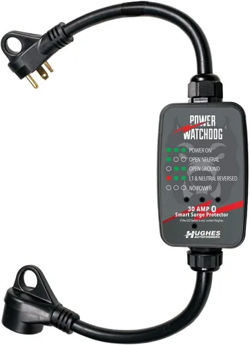 Vista 4 de Power Watchdog PWD30EPOW Smart RV Protector de Sobretensiones Portátil de 30 Amperios - Conectividad WiFi y Bluetooth Patentada - Monitorea