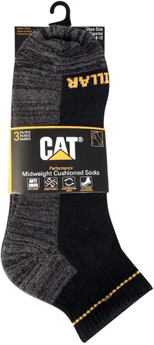 Vista 2 de Cat Men's Half Cushioned Quarter Socks