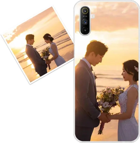 Vista 303 de Funda personalizada compatible con Oppo A1 Pro, fundas de teléfono personalizadas con imagen de foto, imagen de texto, cubierta transparente