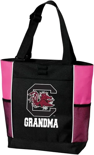 Vista 7 de Broad Bay Official South Carolina Gamecocks Tote Bag Zippered Carryall