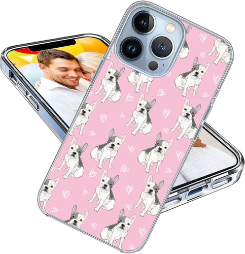 Vista 27 de Funda protectora para iPhone 13 Pro Max para niñas, mujeres y hombres, a prueba de golpes, delgada, suave, TPU transparente, funda protectora