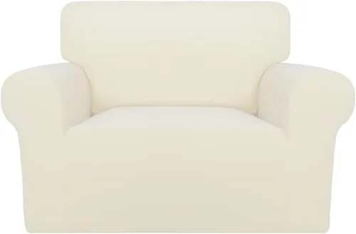 Vista 33 de PureFit Funda súper elástica para sofá reclinable con bolsillo, funda de sofá suave y antideslizante de elastano, lavable, protector de muebles