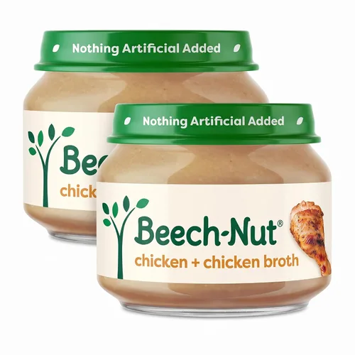 Vista 9 de Beech-Nut Bolsa de comida para bebés Stage 2, carne de res y verduras, 12