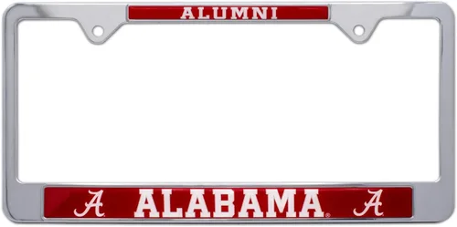 Vista 6 de Alabama Alumni - Marco de matrícula negro