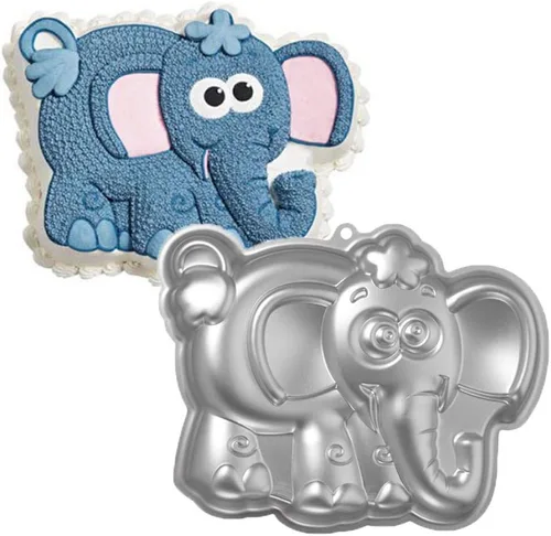 Vista 17 de Ulalaza Molde para pastel de primer cumpleaños para niños, 3D, número uno, herramienta de decoración de bricolaje