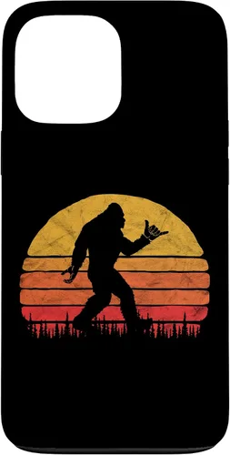 Vista 24 de Funny Shaka Aloha Bigfoot Surfer Believe Dude! Graphic Case for iPhone 17