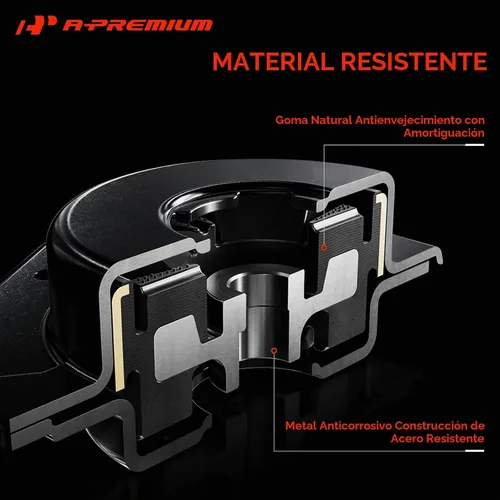 Vista 4 de A-Premium - Soporte de suspensión delantera compatible con Chevrolet