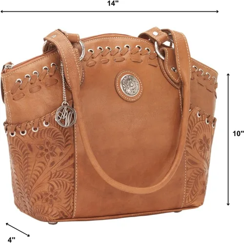 Vista 6 de American West Harvest Moon - Bolso con cremallera