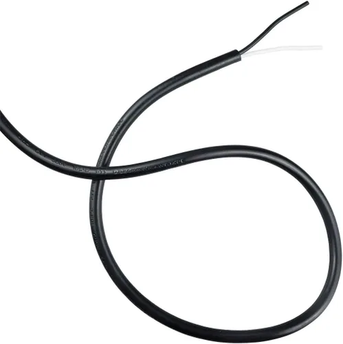 Vista 4 de Cable de repuesto para herramientas eléctricas, 2 clavijas, polarizado, calibre 18, cable de alimentación de repuesto de 10 pies, resistente, 110 V