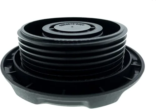 Vista 5 de Tapa de Cubierta del Depósito de Expansión del Radiador para VW Audi Skoda Seat Porsche, Negra, Anticongelante, 160KPa/23PSI, Reemplaza 2Q0121321A