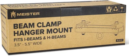 Vista 5 de Meister Beam Clamp Hanger Mount for Boxing & MMA Heavy Bags, Suspension Straps & Ceiling Fixtures