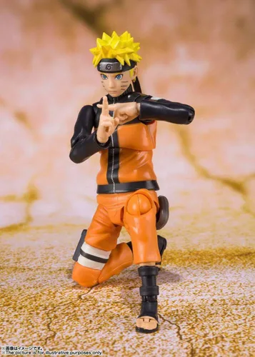Vista 3 de TAMASHII NATIONS Naruto Uzumaki [Mejor Selección] Naruto Shippuden, Bandai S.H. Figuarts