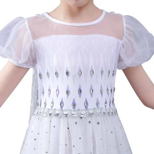 Vista 3 de WanQ Disfraz de princesa, disfraz para niñas, disfraz de princesa de Halloween, cosplay, trajes de juego de rol