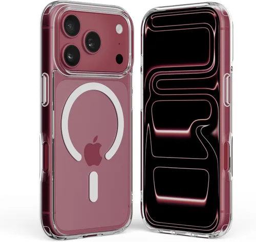 Vista 14 de Crystal Fit - Funda magnética transparente para iPhone 16, compatible con MagSafe, antiamarilleo, funda protectora delgada (para iPhone 16)