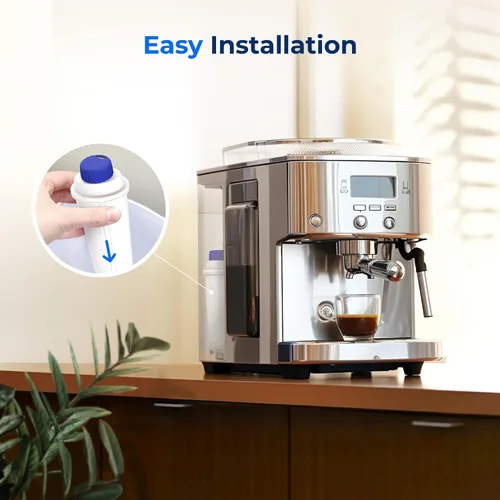 Vista 7 de Waterdrop DLS C002 - Filtro de agua para café, repuesto para filtro De'Longhi®, filtro de agua Magnifica Evo, serie ECAM/ETAM/EPAM, EC680/5