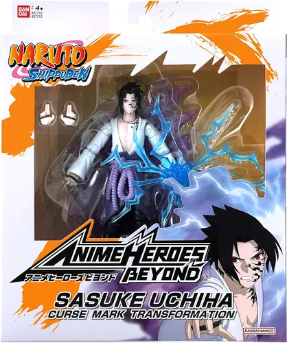 Vista 8 de Anime Heroes Bandai 6.7 in Naruto Sasuke Uchiha Figura de acción - Figura