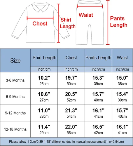 Vista 6 de A&J DESIGN Traje de bautismo blanco para bebé niño de 3 a 18 meses de manga larga con cruz bordada