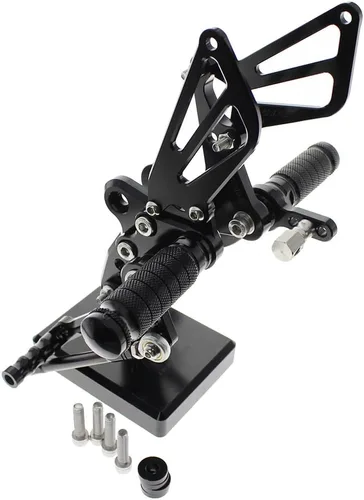 Vista 2 de FXCNC Reposapiés ajustables para motocicleta CNC Billet, compatibles con GSXR1300 GSX1300R HAYABUSA 1999-2020