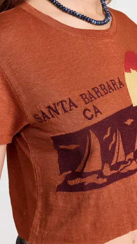 Vista 6 de Banner Day Camiseta Santa Barbara para mujer