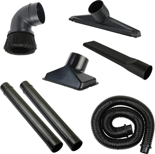 Vista 10 de Paquete de 2 adaptadores de manguera de vacío de 2.5 a 1.25 pulgadas compatible con conversión de aspiradora de 2.5 pulgadas para instalar