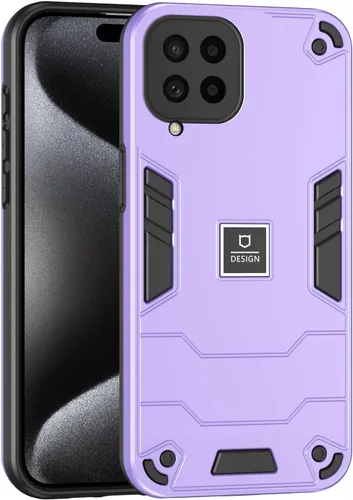 Vista 25 de Funda compatible con Redmi A1, compatible con Redmi A2 2 en 1 [PC dura + TPU], funda de teléfono negra