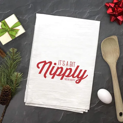 Vista 3 de Nipply - Toalla de cocina navideña