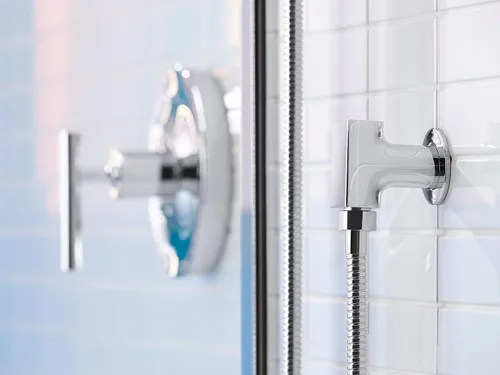 Vista 3 de Kohler K98352-2MB Exhale 1/2 "conexión de suministro codo vibrante cepillado latón moderno