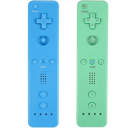 Vista 31 de Yosikr Controller for Wii, Remote Controller for Wii with Silicone Case and Wrist Strap Compatible for Wii/Wii U (2 Pack, White and White)