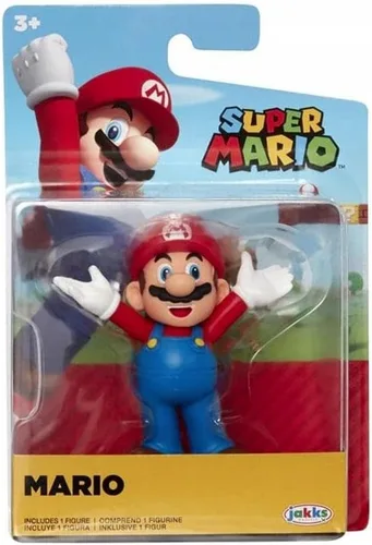 Vista 3 de Super Mario Wave 31 - Figura de articulación limitada de 2.5" Mario