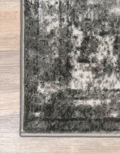 Vista 8 de Unique Loom Sofia Collection - Alfombra de área - Salle Garnier (6 pies 1 pulgada x 9 pies, rectangular, gris/marfil)
