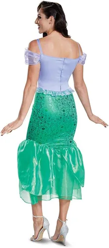 Vista 2 de Disguise Disfraz clásico de Ariel Deluxe para mujer