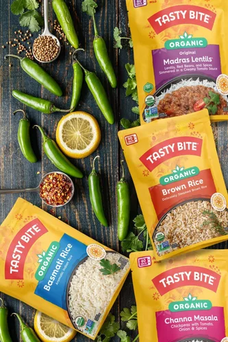 Vista 7 de Tasty Bite Lentejas Madras indias, bolsas de 8.6 fl oz (paquete de 8)