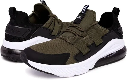 Vista 6 de Nautica Tenis deportivos para hombre Air Cushion con cordones Calzado deportivo ligero y cómodo para uso diario y entrenamiento de fitness