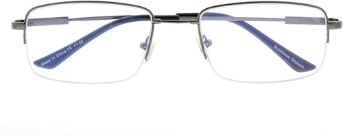 Vista 21 de BFOCO Gafas de lectura progresivas multienfoque anti UV para hombre, 3 niveles, lectores de visión para mujer (dorado, +1.00)